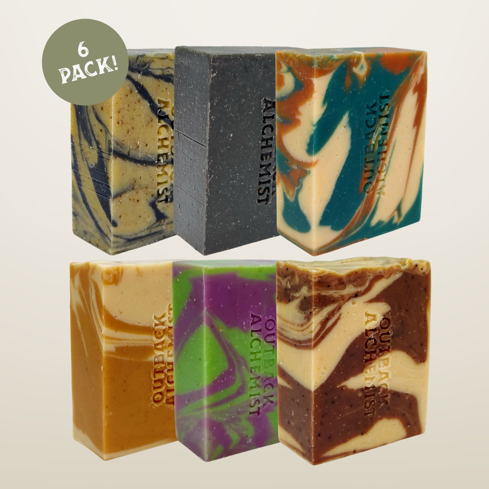 Ultimate 6 Pack Natural Soap Bundle